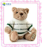 Cute Teddy Bear with Knitted Sweater Soft Toy