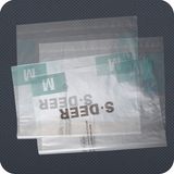 Reclosable Plastic Zipper Packaging Bag for Garments