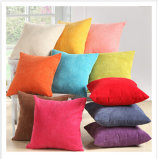 Colorful Corduroy Fabric Sofa Cushion (T114)