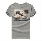 Good Quality Fashion Cotton Round Neck Man's Tee Shirt