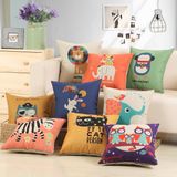 High Quality Square Digital Printed Sofa Back Cushion Cover Mall Gift Office Car Chair Seat Lumbar Throw Pillow Case