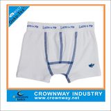 White Clean Soft Simple Boxers for Boys