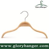 Wholesale Home Use Bamboo Hanger with Metal Hook