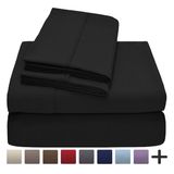Premium 1800 Ultra-Soft Microfiber Collection Sheet Bedding Set