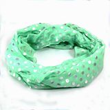 Shiny Dots Printed Woman Fashion Viscose Scarf