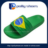 New Brasil Unisex Mens Flip Flop Sandals Green Yellow