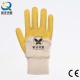 Jersey Liner Latex 3/4 Coated Work Gloves