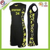 Sublimated Custom Wholesales Design Colour Printing Basketball Jerseys Customized Basketball Uniform