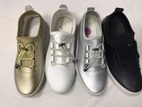 Summer Shine Casual Women PU Material with Sliver & Gold Colorful Comfort Shoes