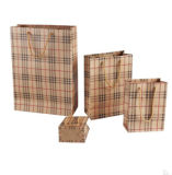 Home Collection Custom Paper Shopping Bag, Kraft Paper Bag