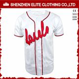 2017 Latest Fashionable Quick Dry Baseball Jersey White (ELTBJI-26)