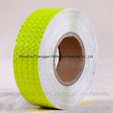 PVC Neon Yellow Honeycomb Adhesive Reflector Caution Tape (C3500-FY)