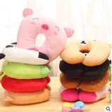 Cartoon Design U-Shape Travel Pillow Fashion Pillow Nap Pillow