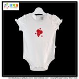 Plain White Baby Clothes Bubble Sleeve Infant Body