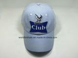 Custom 6 Panel Baseball Cap with Flat Embroidery