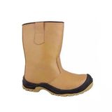 China Industrial Worker Professioanl PU/Leather Labor Safety Boots Shoes