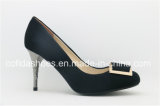 2016 Trendy Elegant High Heels Leather Lady Shoe