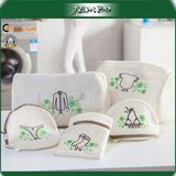 Fashion Newly Embroidery Logo Laundry Bag Set Price