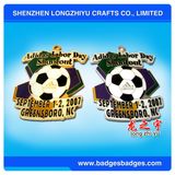 Football Champion Metal Medal Custom Soccer Games Awards Medallion