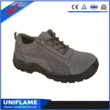 Ufa039 Suede Leather Safety Shoes Blue High Quality Safety Shoes