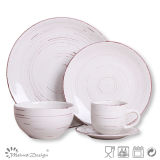 20PCS Ceramic Dinner Set for 4 Persons Home Use