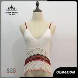 Women Boho V-Neck Sexy Slip Crochet Tops