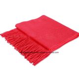 New Fashion Tassel Pure Cashmere Scarf