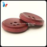 4 Holes Nature Red Wooden Button for Garments