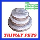 Soft Comfortable Velveteen Dog Cushion (WY161086-2A/C)