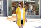 Winter Fashion New Cheap Long Women Knit Cardigan