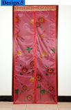 Automatically Closing Magnetic Door Screen Curtain