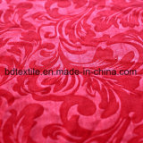 Colorful Plain Dyed Embossed Microfiber Fabric for Home Textile