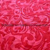 Colorful Plain Dyed Embossed Microfiber Fabric for Home Textile