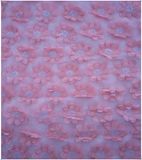 100% Polyester Chiffon Embroidered Fabric, Can Be Used for Fashion Women's Wear and Children's Clothing