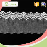 5cm Swiss White Border Knitted Lace for Bridal Dress