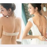 Hot Fashion Latest Design Nude/Black Sexy Bra Strapless Bra