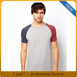 Custom Men's Round Neck Raglan Sleeve Sport T-Shirt