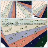Printed 100%Cotton Fabric for Dress Scarf Skirt Children Clothes