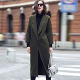 2016 Latest Women's Long Coat Pant Design