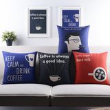 Factory Inexpensive Cotton Linen Couch Cushions for Sofas Decorating
