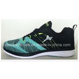 Casual Sport Shoes with Flyknit Upper Men Sneaker Athletic Shoes