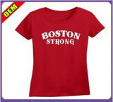 Custom Cotton Printed T-Shirt for Women (W230)