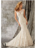 2016 Lace Crystal Bridal Wedding Dresses Wd1342