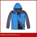 Stylish Designer Blue 3 in 1 Ski Warm Winbreaker Jacket (J129)