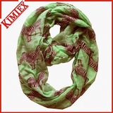 Women Fashion Polyester Viscose Tube Infinity Scarf