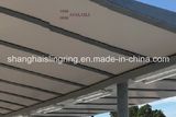 New Design Mild Steel Laser Cutting Bus Stop Shelter / Car Carports / Awnings