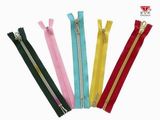 Multi-Colored Teeth Nylon Zipper