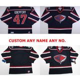 Customize Echl South Carolina Sting Rays Bobby Goepfert Hockey Jerseys