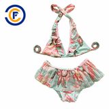 New Design Cartoon Print Girl Swimwear with Oeko-Tex