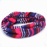 New Fashion Stripes Viscose Cotton Lady Scarf